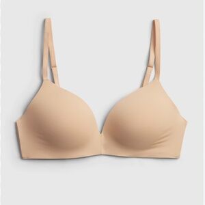NWT - Gap Wireless T-Shirt Bra in Brush Beige - 36C